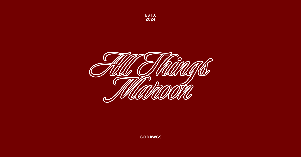 All Things Maroon (& White)
