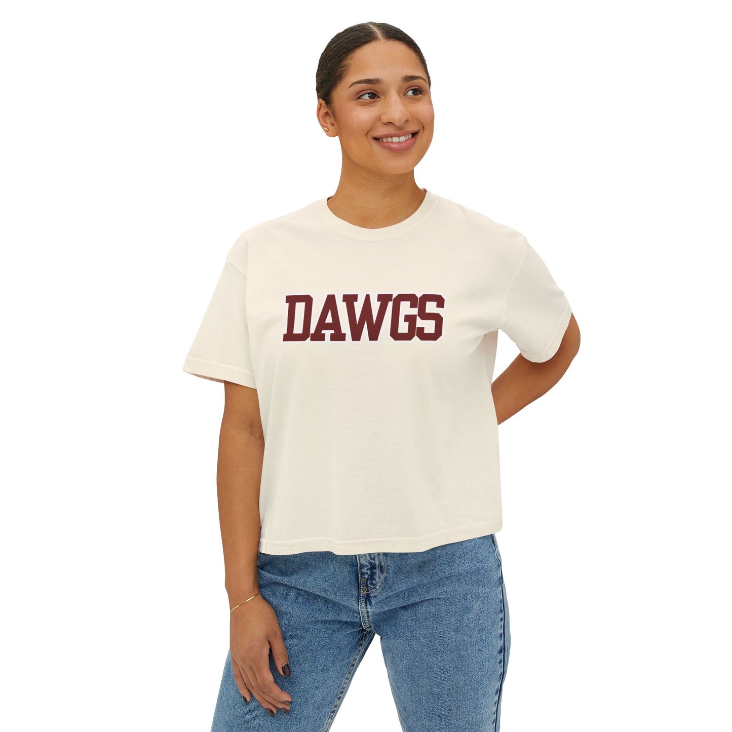 Dawgs Who Pregame (Women's Boxy Tee)