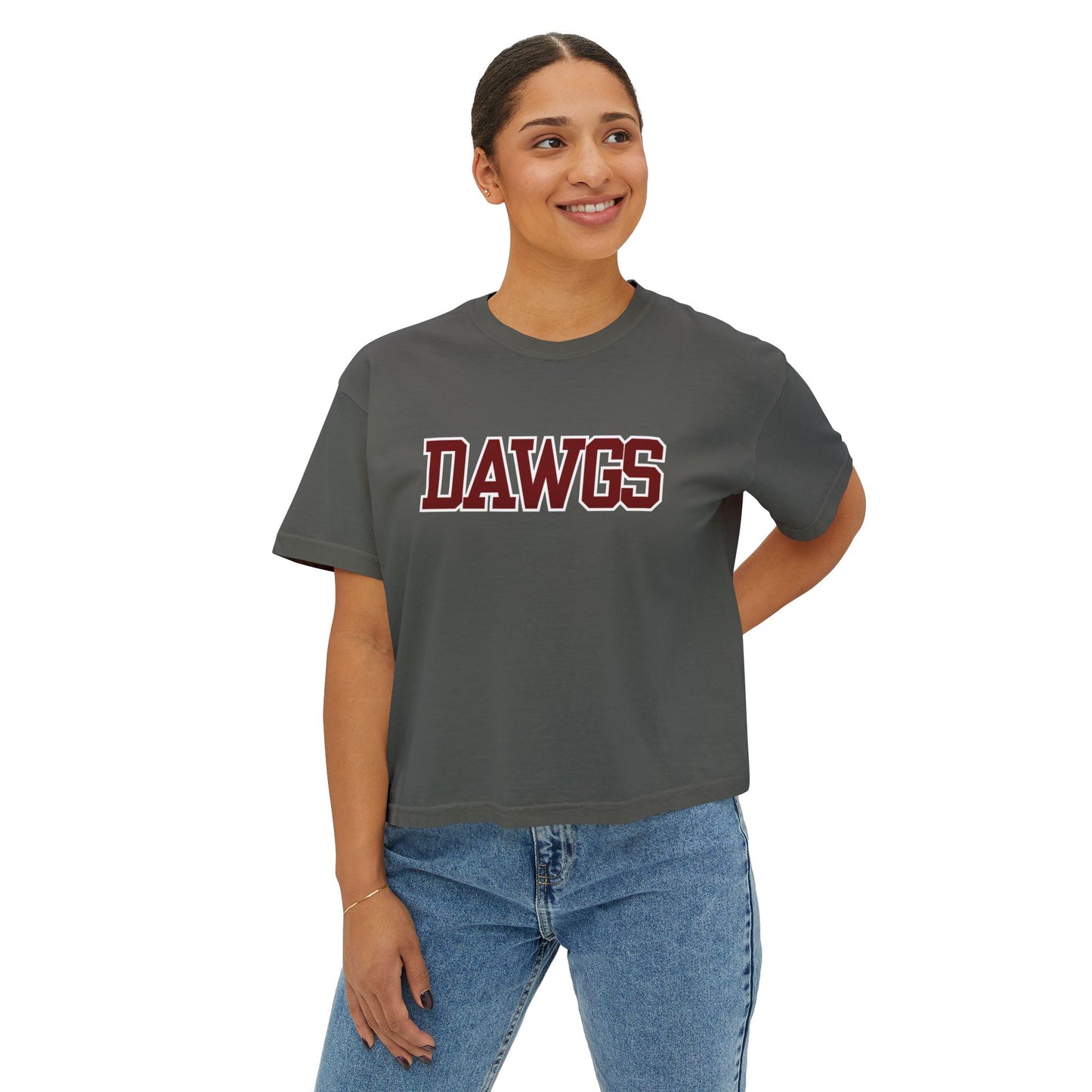 Dawgs Who Pregame (Women's Boxy Tee)