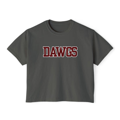 Dawgs Who Pregame (Women's Boxy Tee)