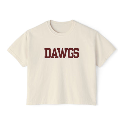 Dawgs Who Pregame (Women's Boxy Tee)